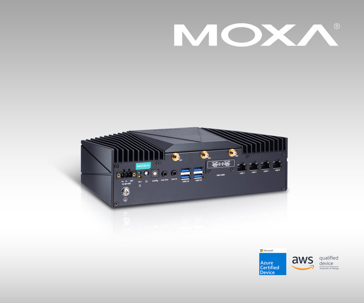 Moxa lance des ordinateurs robustes certifiés E1 Mark pour les applications de transport intelligent
